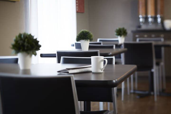 Breakfast area